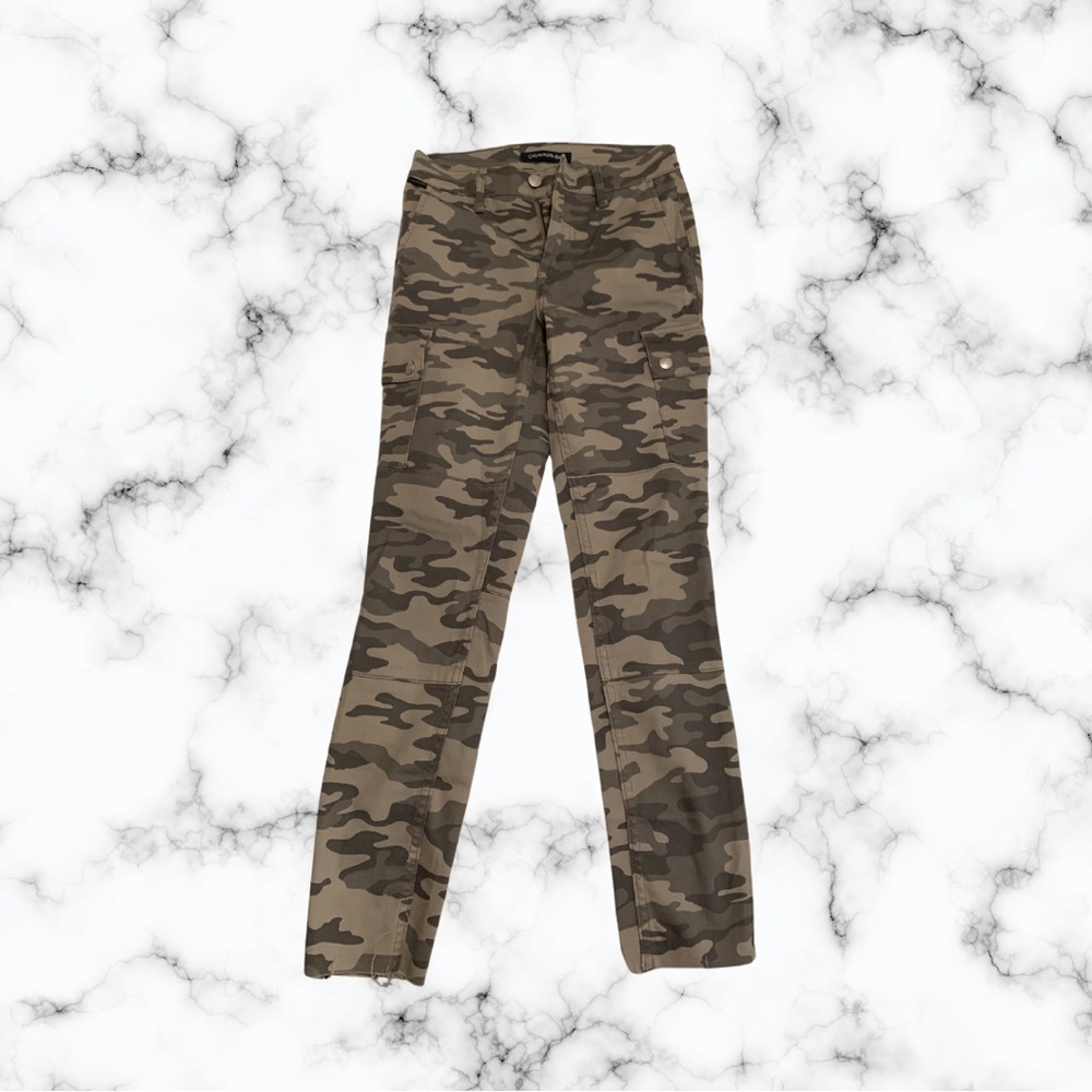 Calvin Klein Grey Camo Pants